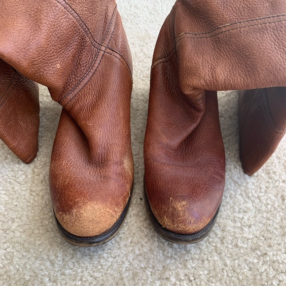 Prada Leather Riding Boots - Picture 4 of 8